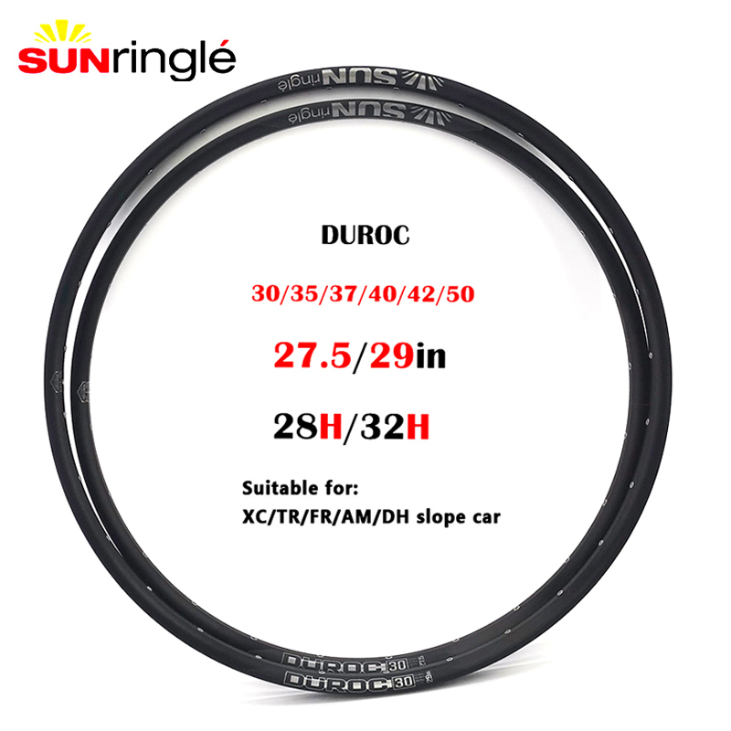 Mountain Biking Xc - SUNRingle DUROC 30/35/40/50/SD37/SD42 Bicycle rim Aluminum