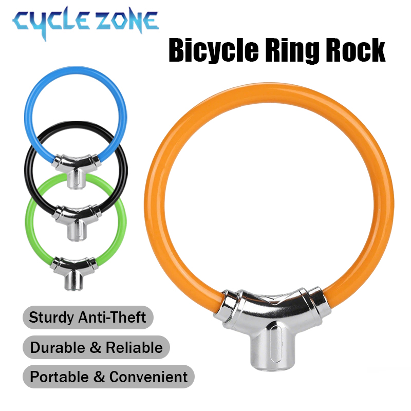 Mountain Biking Zone 2 - Portable Cable Ring Key Lock Aluminium