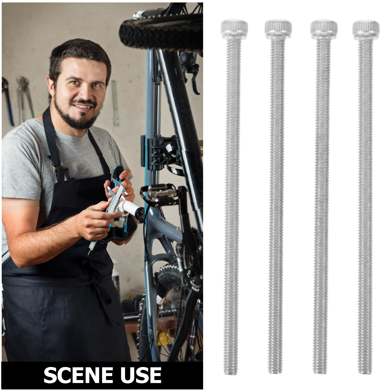 4Pcs Bike Stem Riser Long Scre - đánh giá và giá Handlebar Riser Stem