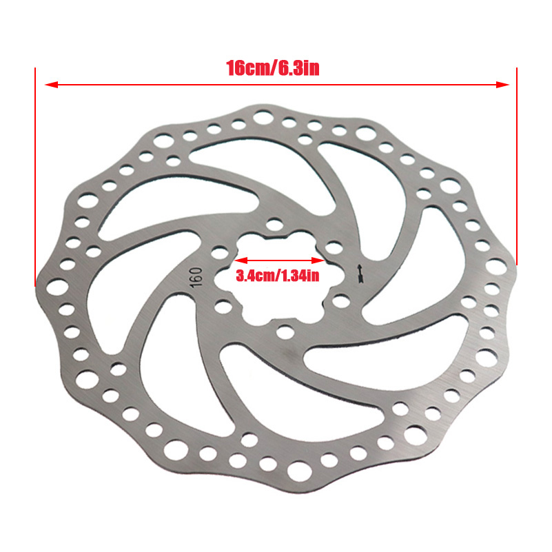 New 160MM Hydraulic Brake Disc - đánh giá và giá Mtb Brake Rotor