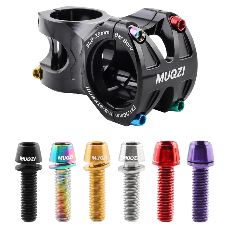 MUQZI 6pcs Stem Bolts M5x17mm  - đánh giá và giá Handlebar Riser Stem