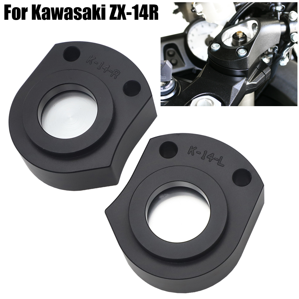 2 Chiếc ZX14R 2018 Xe Máy Tay  - đánh giá và giá Handlebar Riser Stem