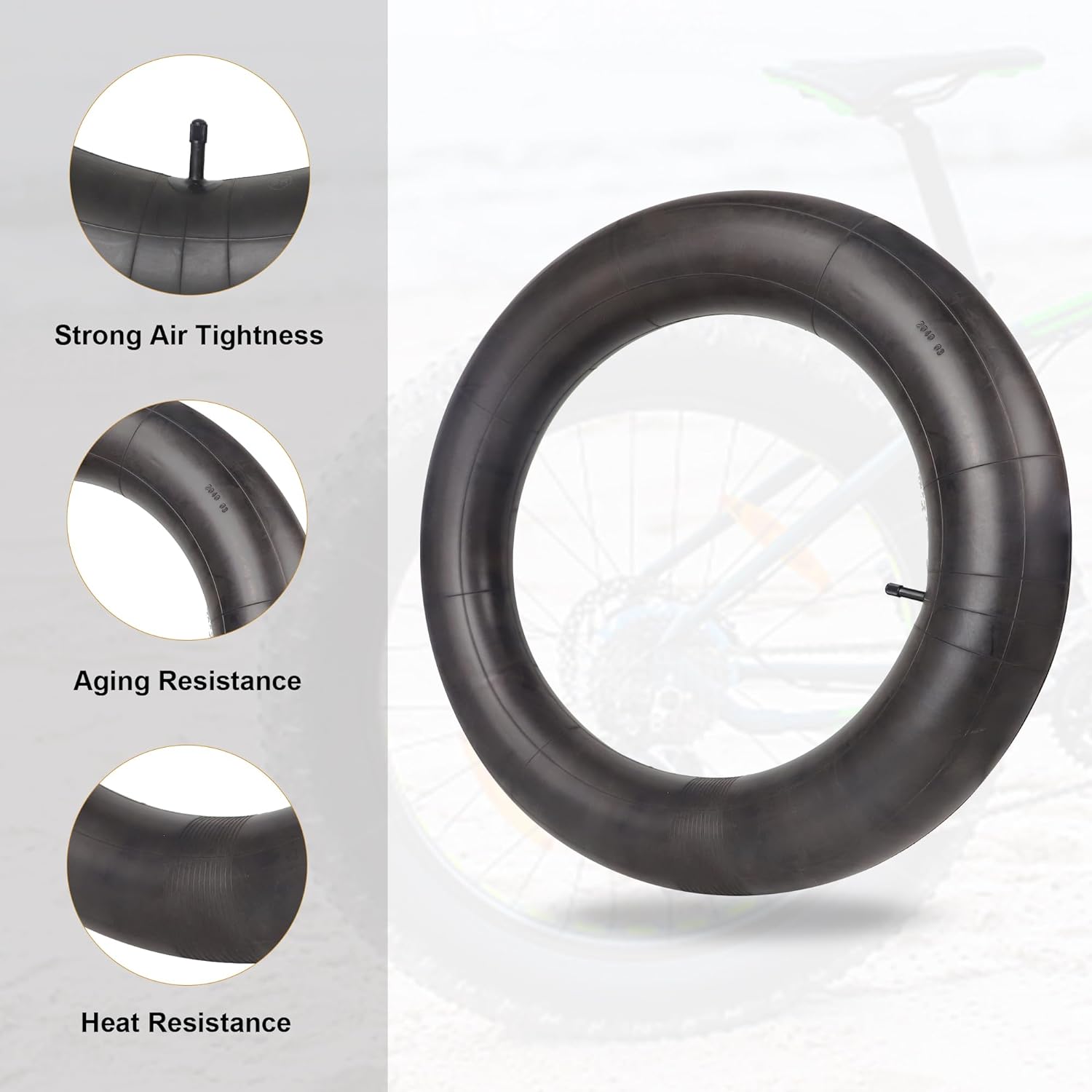 ZUKKA 1 Piece Fat Inner Tubes  - đánh giá và giá Mountain Biking Tube