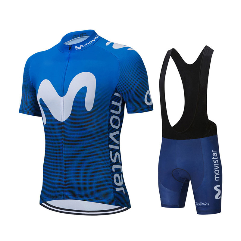 Mùa Hè Mới Movistar Đội Đi Xe  - đánh giá và giá Mountain Biking Shorts