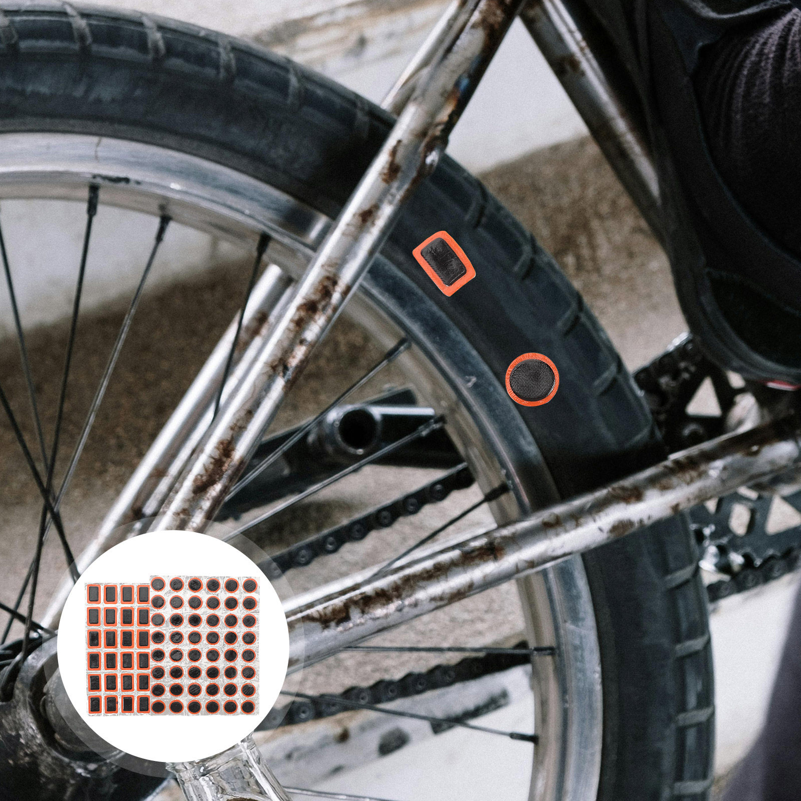 2Sheets Bike Tire Repair Patch - đánh giá và giá Mountain Biking Tube