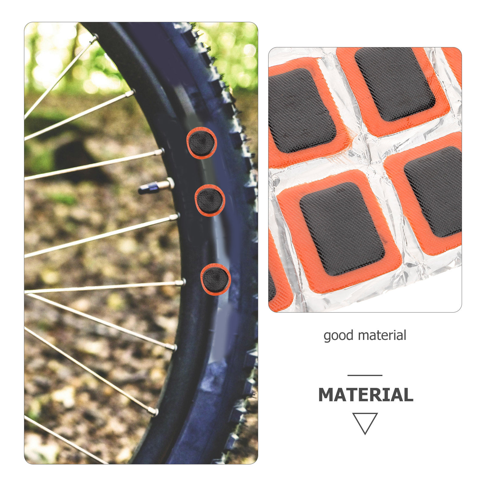 2Sheets Bike Tire Repair Patch - đánh giá và giá Mountain Biking Tube