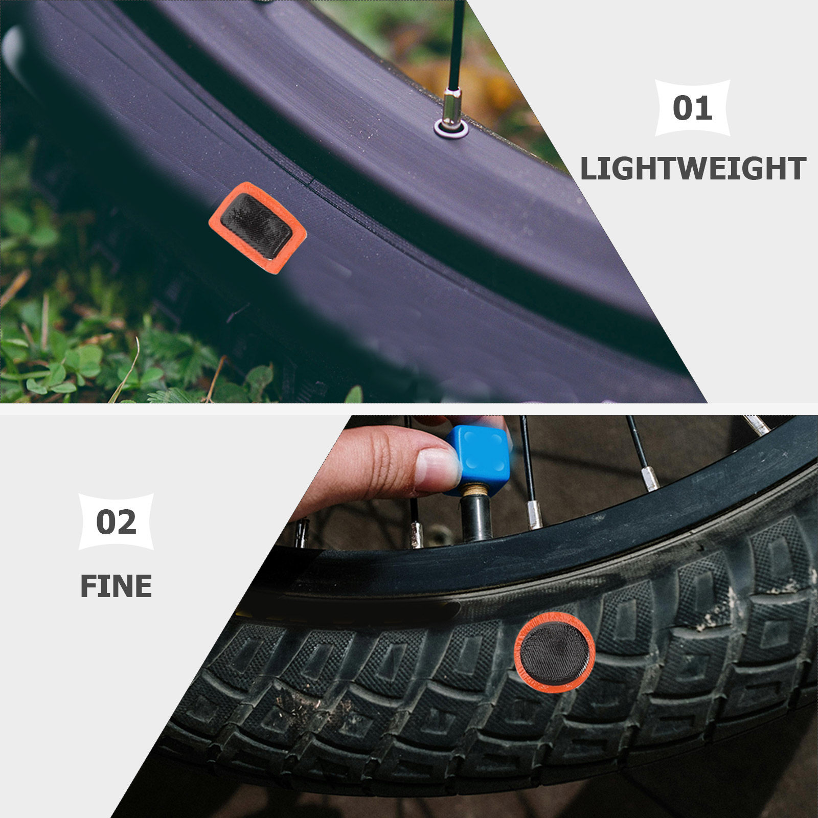 2Sheets Bike Tire Repair Patch - đánh giá và giá Mountain Biking Tube