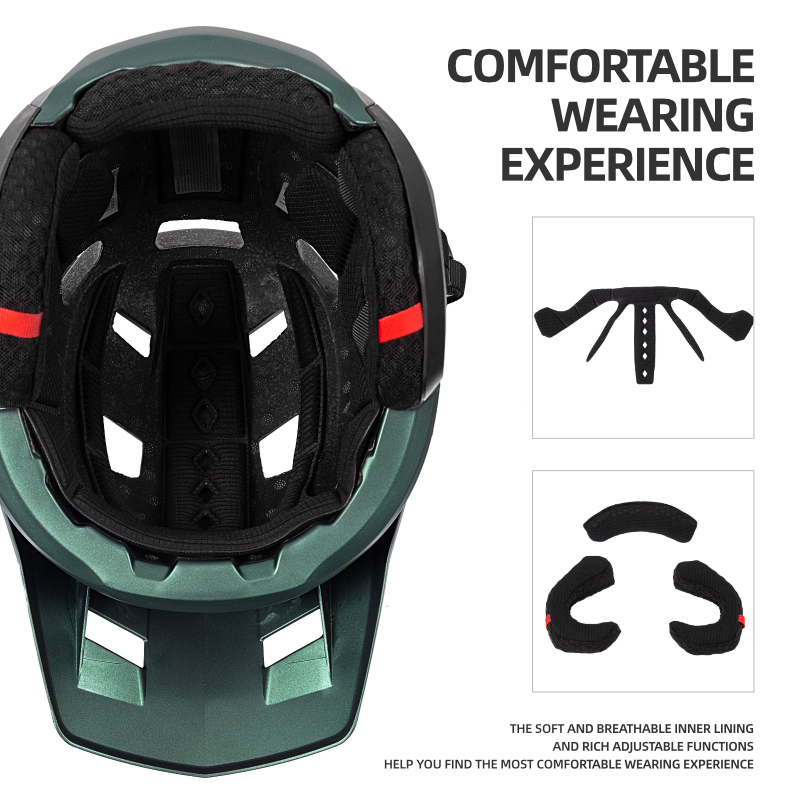 BATFOX 3/4 Bicycle Helmet MTB  - đánh giá và giá Mountain Biking Races