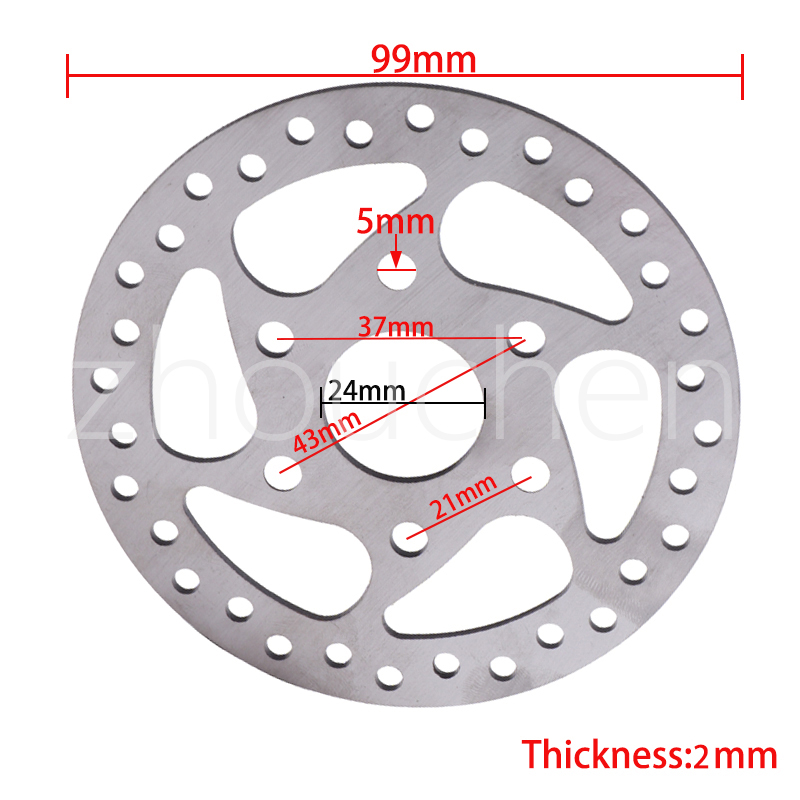100MM motorcycle Bike Brake Pa - đánh giá và giá Mtb Brake Rotor