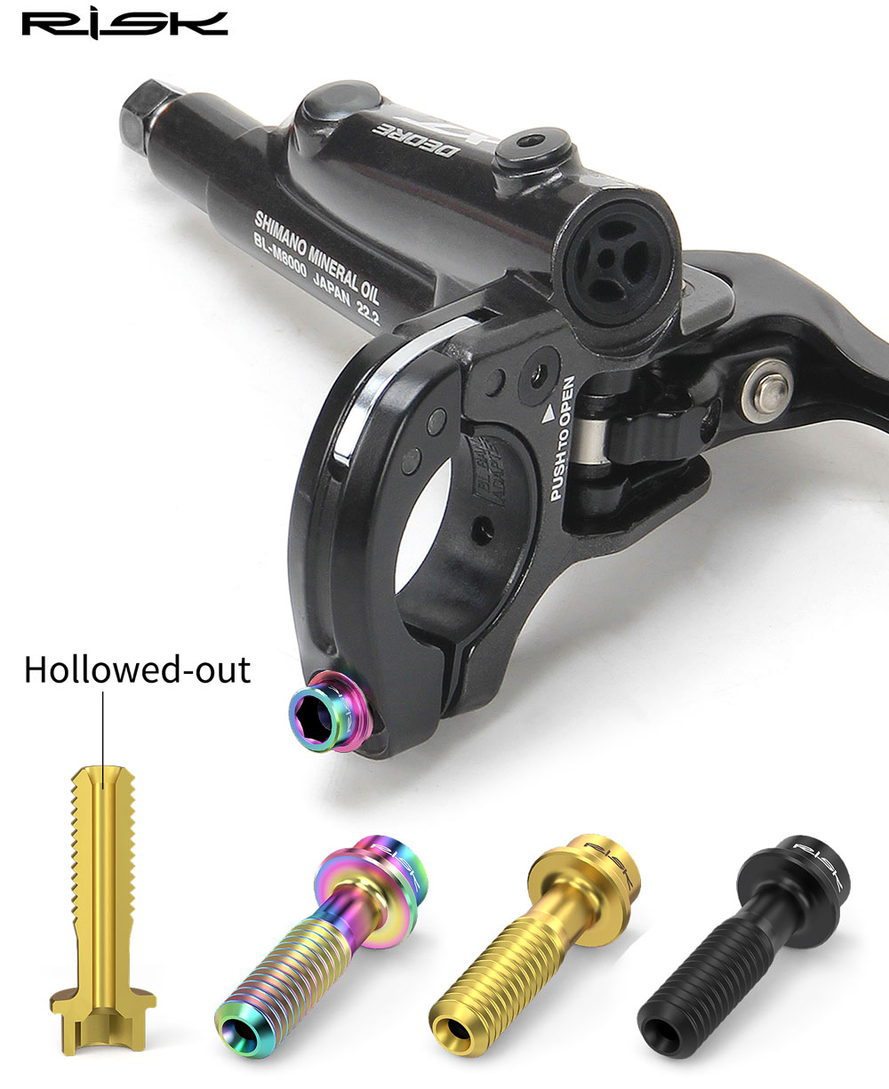 RISK M5x18mm Seat Screws Mount - đánh giá và giá Mountain Biking Tube