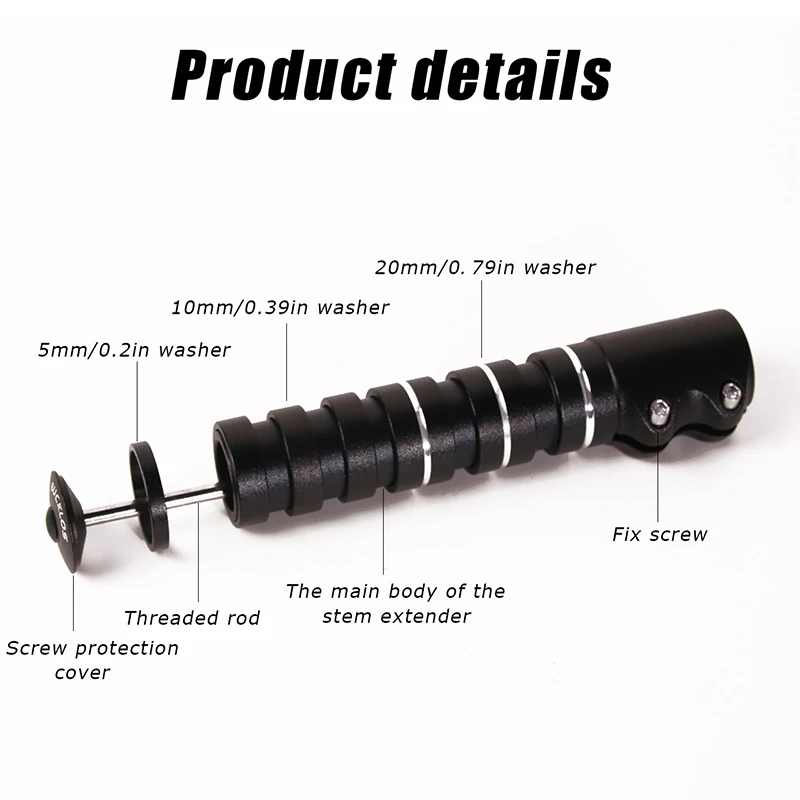 BUCKLOS Bike Handlebar Stem He - đánh giá và giá Handlebar Riser Stem