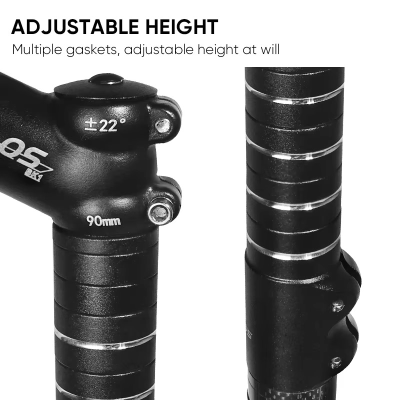 BUCKLOS Bike Handlebar Stem He - đánh giá và giá Handlebar Riser Stem
